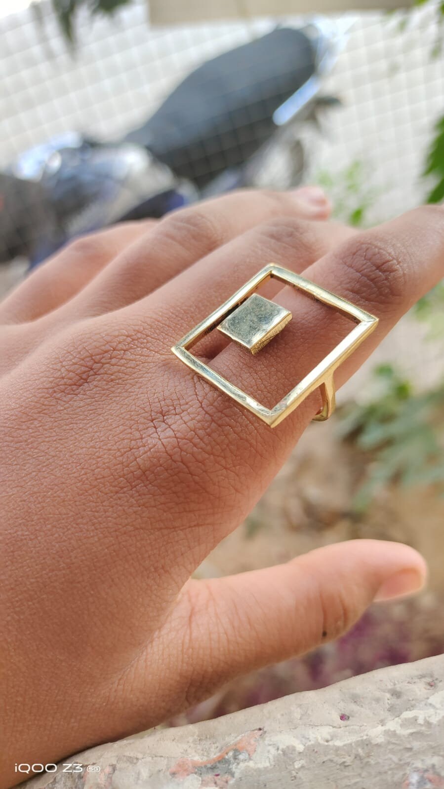 Open cheap square ring