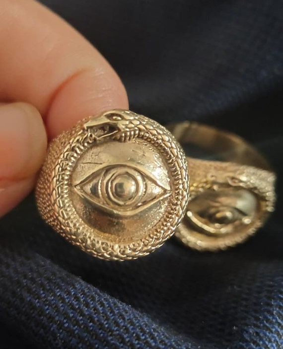 Etsy ouroboros ring deals