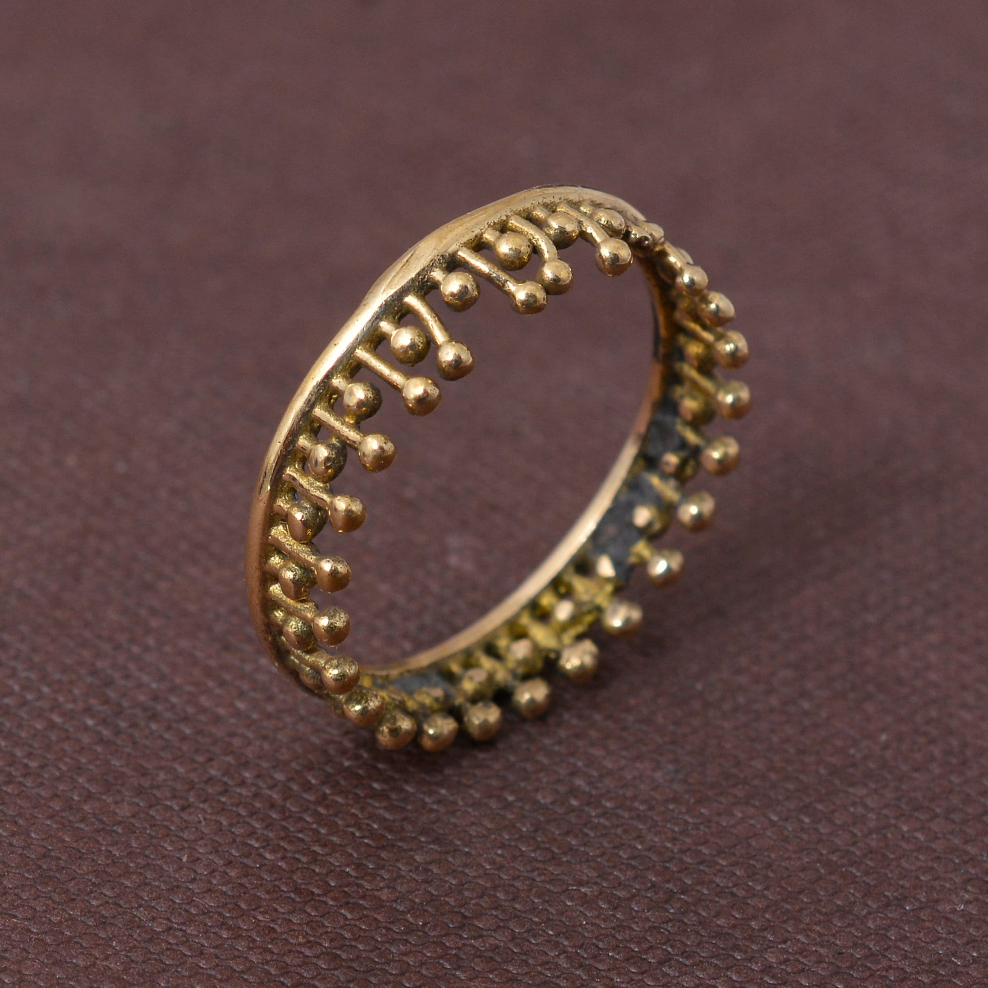 Queen's crown Brass Ring For Women and Men Indian Etsy