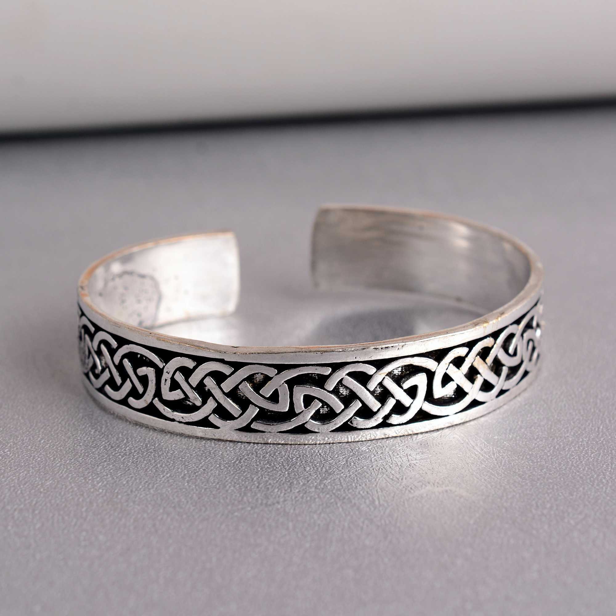 925 Casual Wear Men Silver Bracelets, 90 Gram, Size: 7.6 Inch at Rs  11500/piece in Jaipur