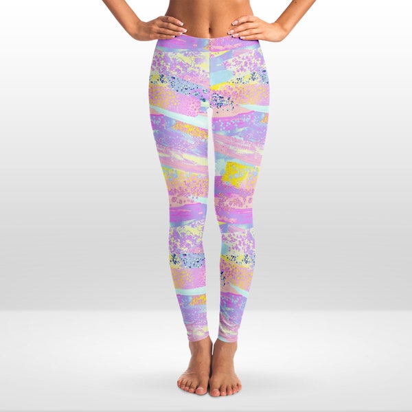 Pastel Leggings - Etsy
