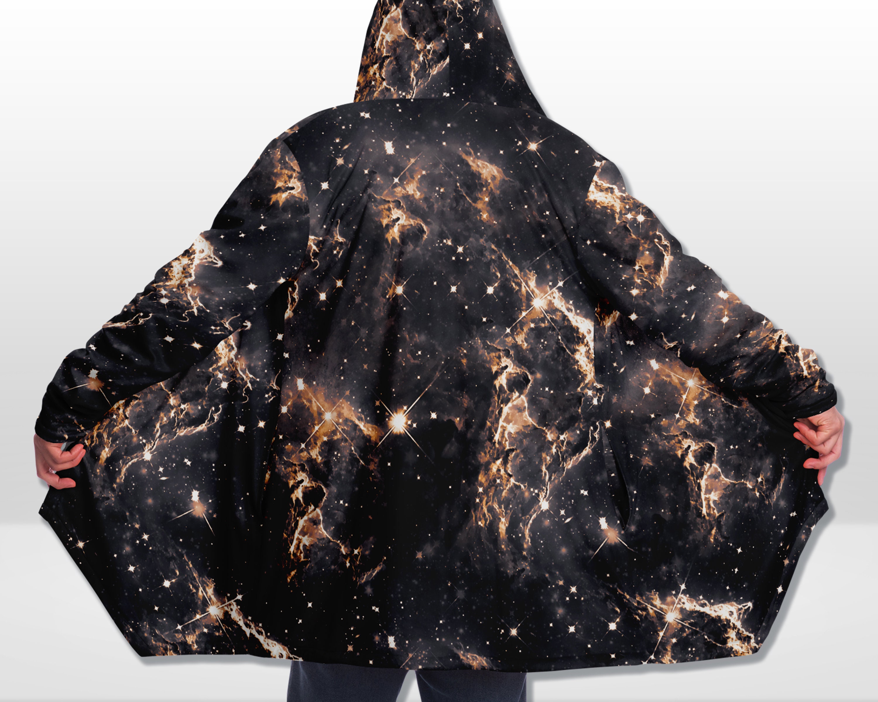 Rave Festival Cloak With Hood Customizable Rave Jacket Etsy UK