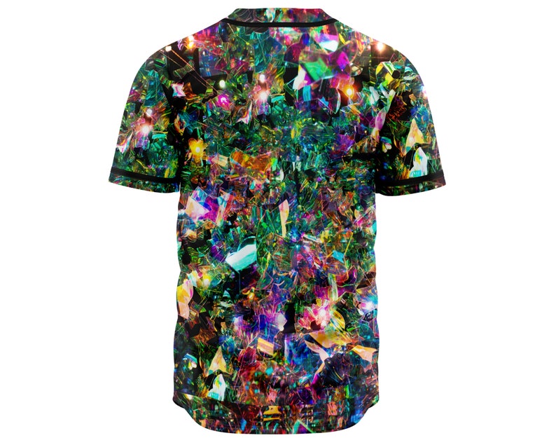 Rave Jersey Custom EDM Festival Jerseys Rainbow Fractal Etsy Canada