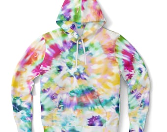 Tie Dye Hoodie ~ Pastel Tie Dye Hoodie ~ Pastel Sweatshirt ~ Hooded Sweatshirt ~ Rainbow Shirt