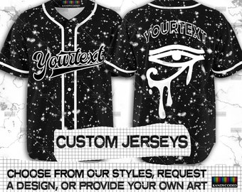 baseball jersey customizable
