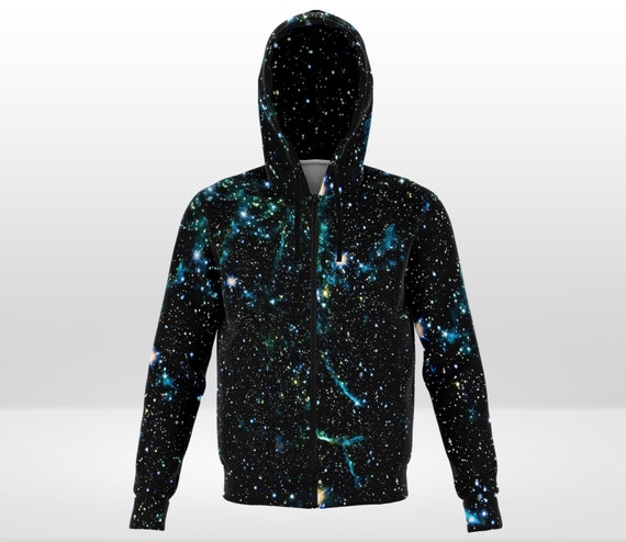 Cataract further classical Galaxy Zip up Hoodie Outer Space Astronomy Zip Hoodie - Etsy