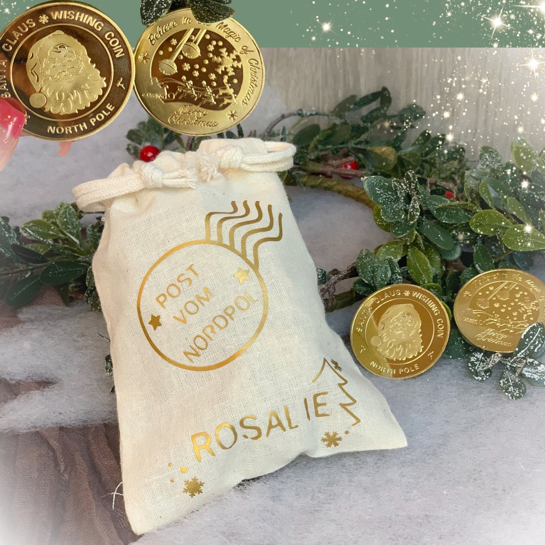 Weihnachtsmann Post Vom Nordpol Weihnachts Säckchen - Etsy