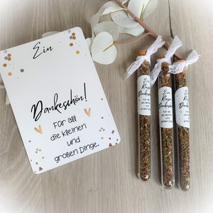 Dankeschön Tee Geschenk Ein Riesen Dankeschön Für all die kleinen und großen Dinge Erzieherin Hebamme Kollegen Geschenk Danke sagen 6er Set Tee & Karte