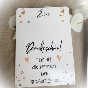 Dankeschön Tee Geschenk Ein Riesen Dankeschön Für all die kleinen und großen Dinge Erzieherin Hebamme Kollegen Geschenk Danke sagen image 8