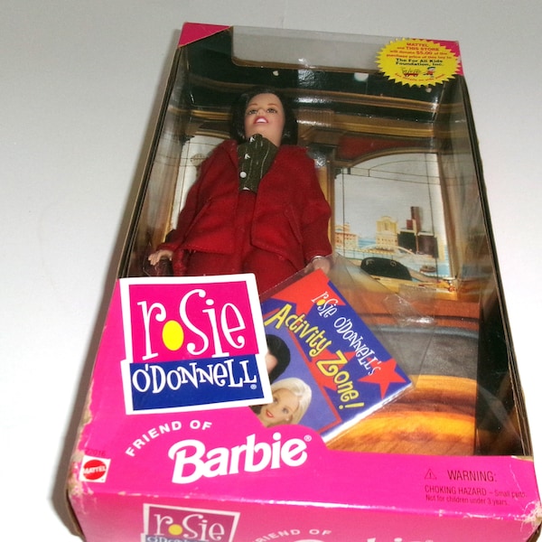 1998 Rosie O Donnell Friend of Barbie (box is damaged from storage)