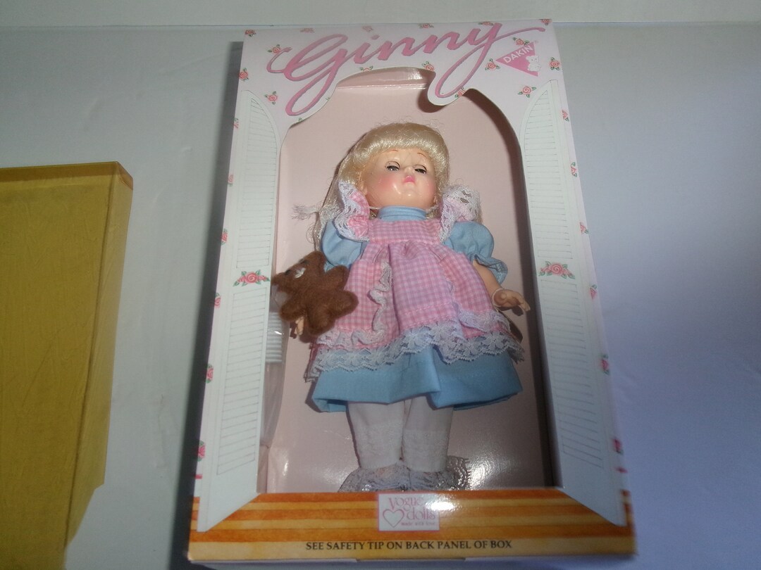 Vintage Ginny Doll Goldilocks 8 Tall - Etsy