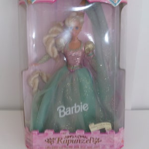 Mattel Barbie Rapunzel Doll Vintage new in box (slight wear at top of box)
