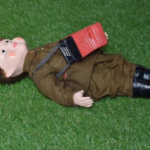 Antique russian toy, vintage toy, Doll collectible, vintage doll, retro doll, old doll, girl doll, Papier mache doll, sawdust press toy
