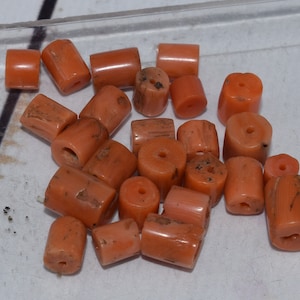 Natural Color ! Mongolia coral, Natural coral, Salmon Coral necklace, Tibetan undyed coral, Mala, Dzi Beads, momo, Coral, Buddha, Buddhist