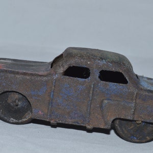 Antique toy car, Collectible model, Europe retro car for gift, vintage car for decor, toy car model, toy car made Germany, tin car old