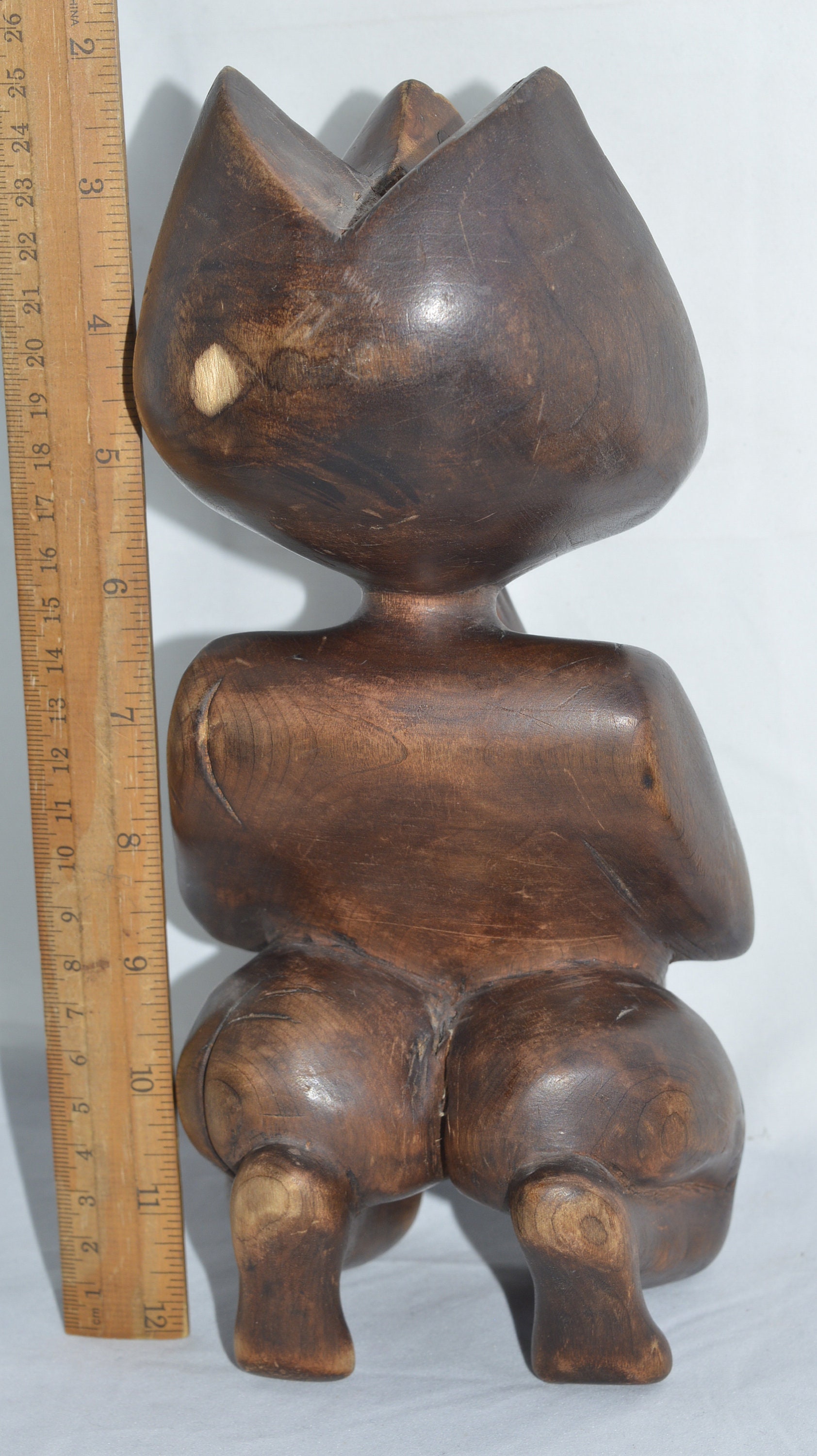 Wood carving Souvenir carving Alaska Carved Billiken Etsy