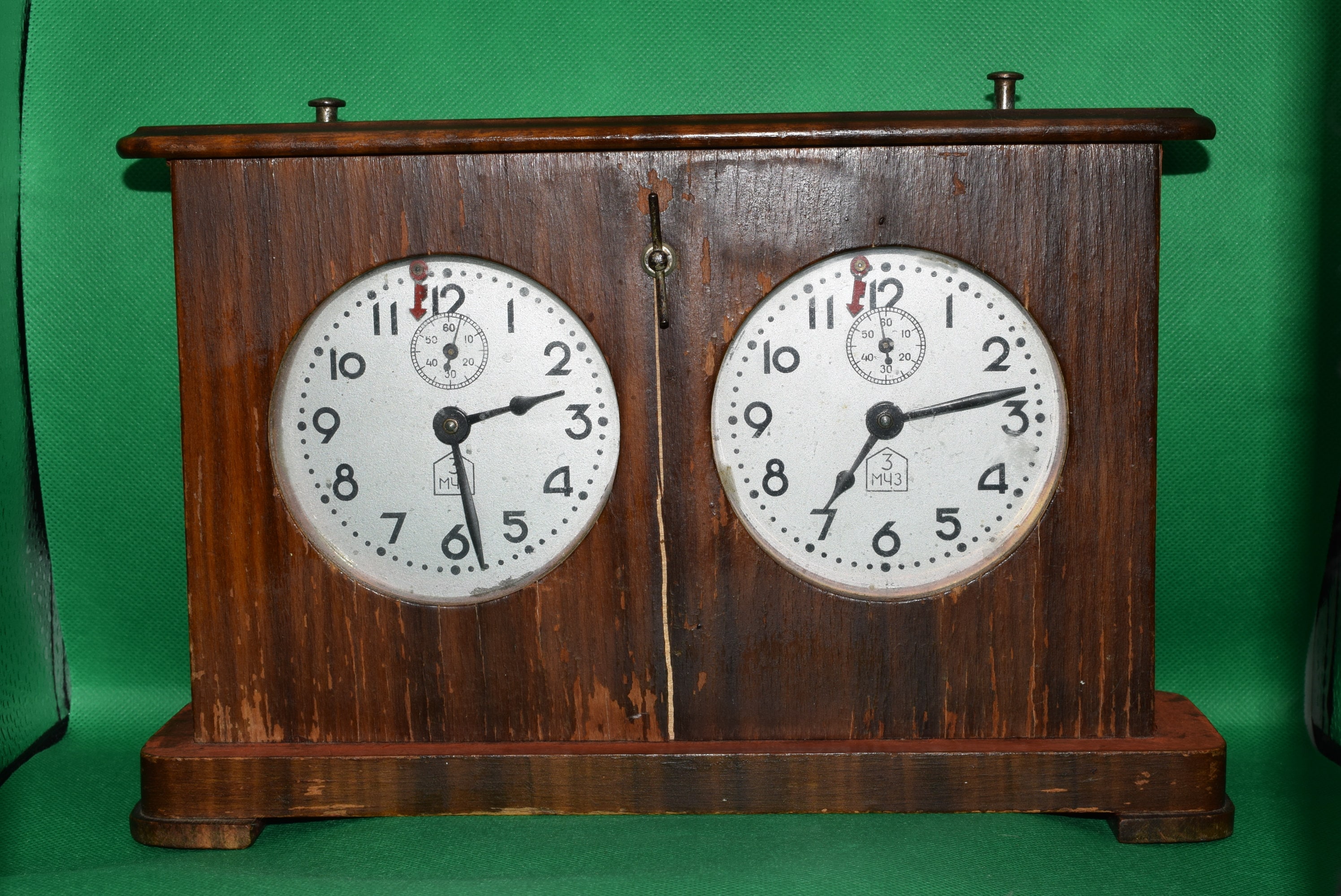 Wooden Chess Clock Big Tournament Chess Clock Rare Chess Etsy