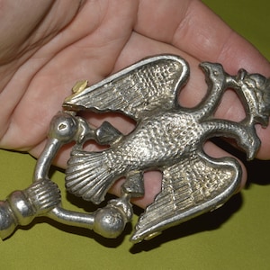 Recuerdo de mesa, estatua de águila americana, estatuilla de metal, bronce de águila, escultura de águila, decoración del hogar de regalo, arte escultórico, águila de metal vintage