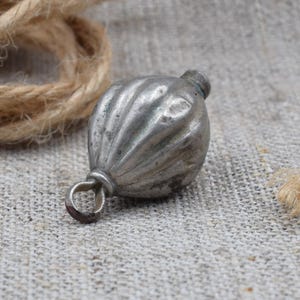 Pendant for Coral Necklace, jewelry antique, Ethnic jewelry, Ethnic silver pendant, Tibetan Silver pendant Museum silver amulet Buddhist