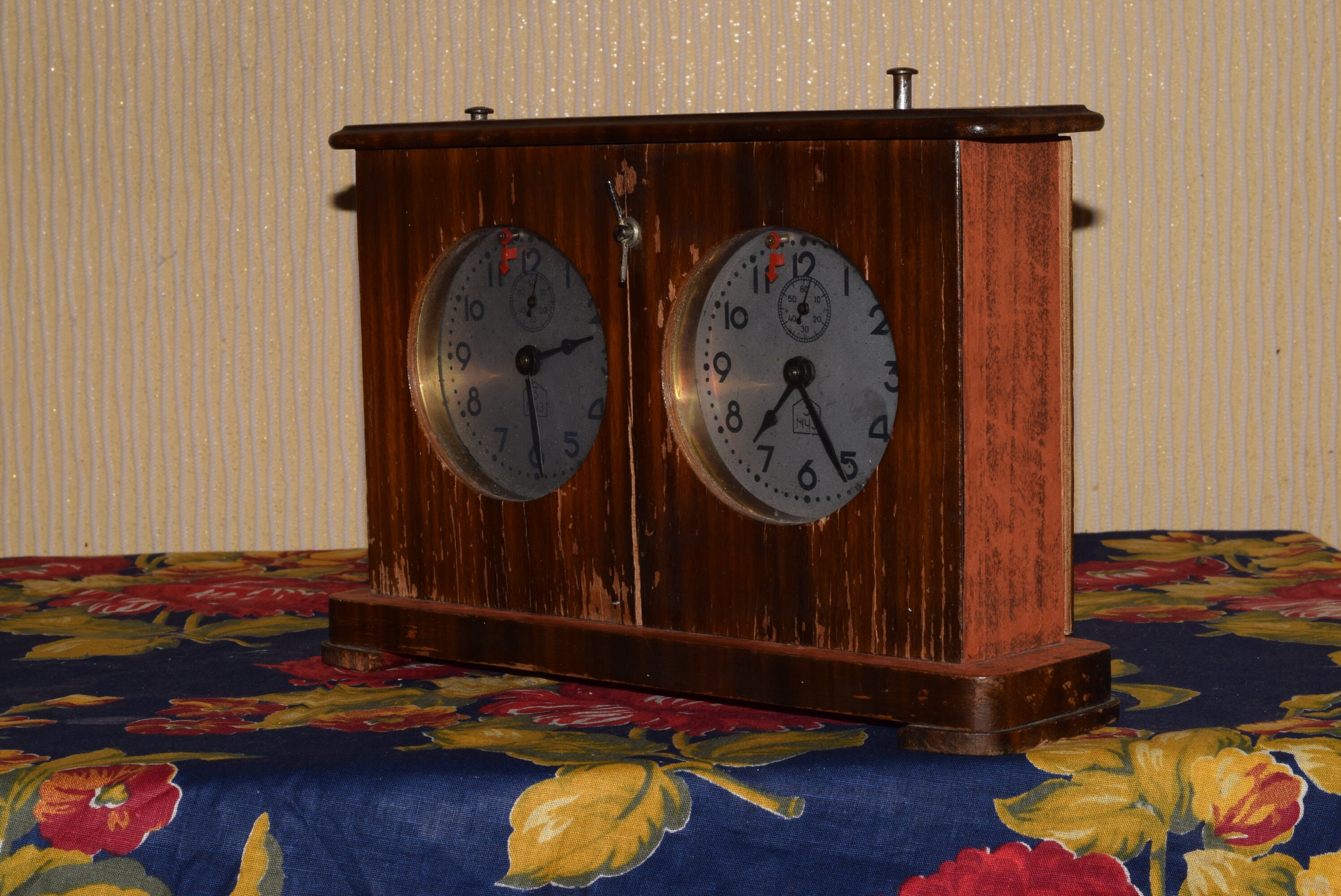 Wooden Chess Clock Big Tournament Chess Clock Rare Chess Etsy