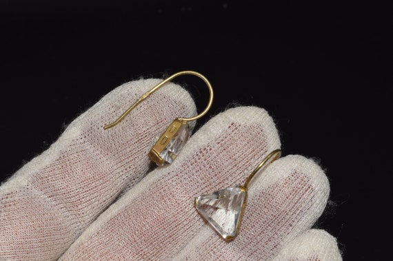 Silver 875 jewelry. Genuine Rock Crystal. Ukraine… - image 3