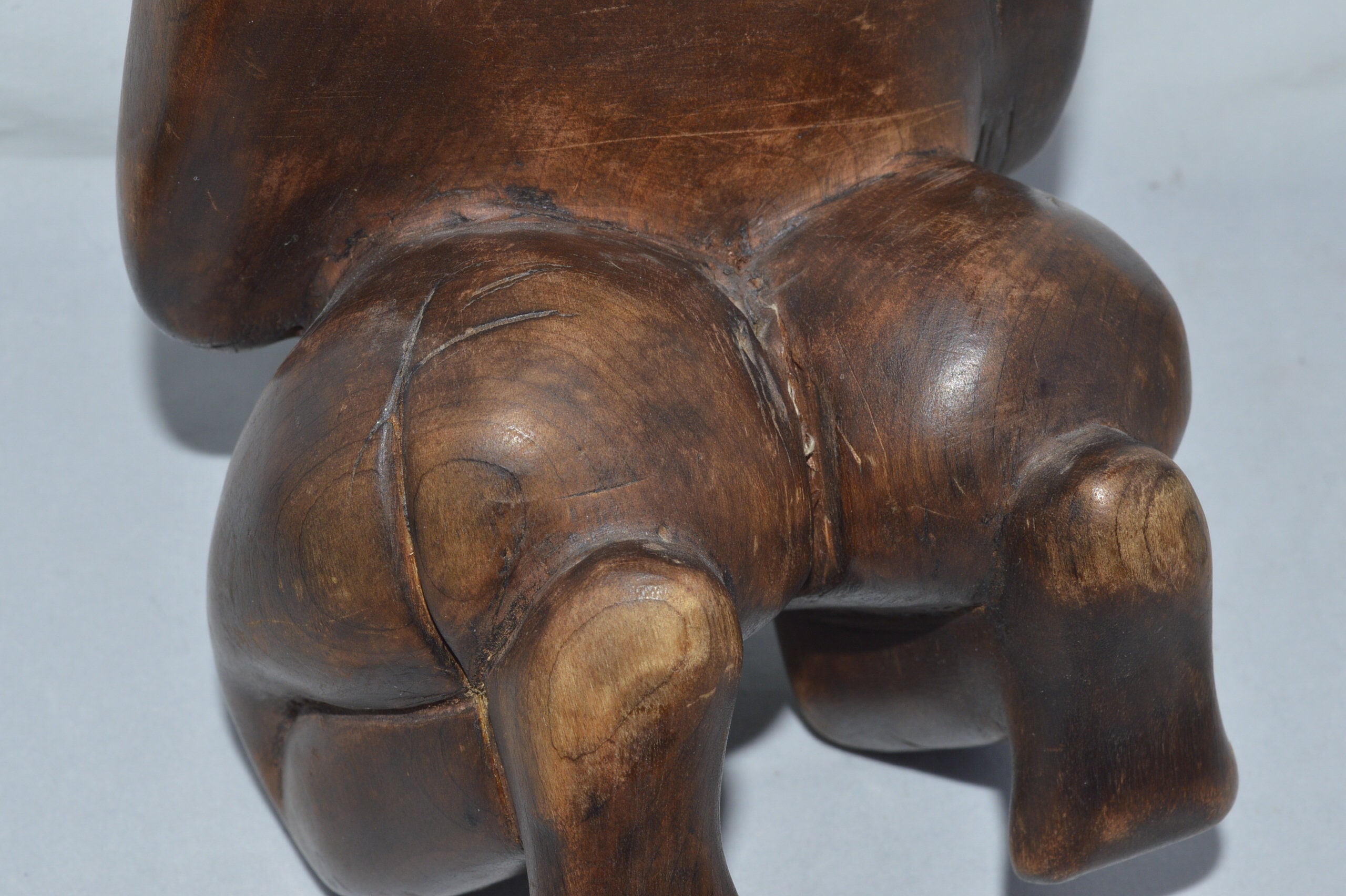 Wood carving Souvenir carving Alaska Carved Billiken Etsy