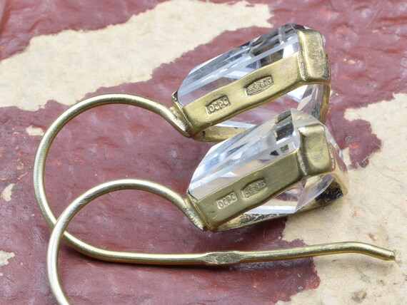 Silver 875 jewelry. Genuine Rock Crystal. Ukraine… - image 7