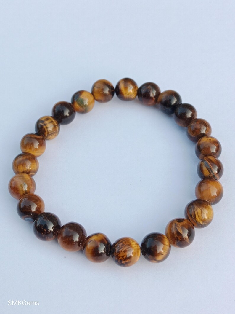 Natural Tiger Eye beaded bracelet for gifting