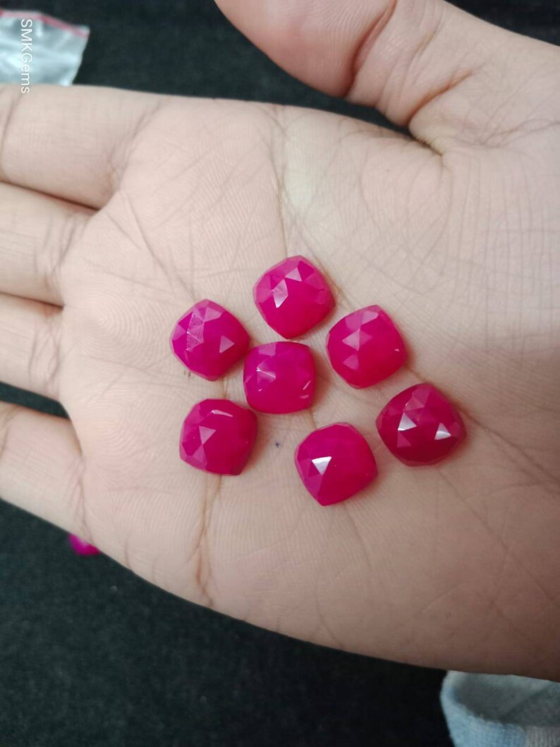 Details about Finest Lot Natural Pink Chalcedony 20X20 mm Cushion Rose Cut Loose Gemstone Details about Finest Lot Natural Pink Chalcedony 20X20 mm Cushion Rose Cut Loose Gemstone