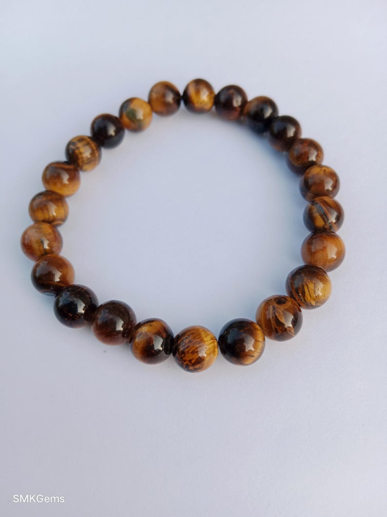 Natural Tiger Eye beaded bracelet for gifting