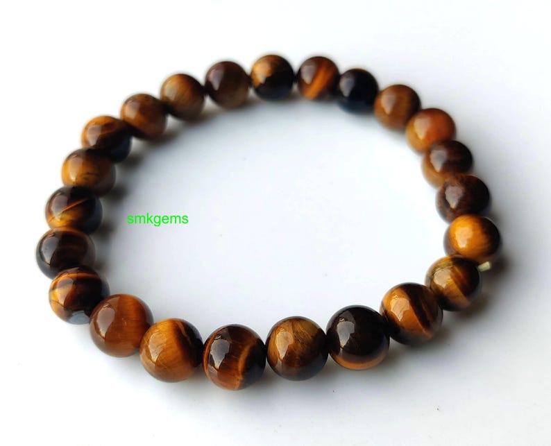 Natural Tiger Eye beaded bracelet for gifting