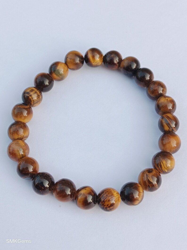 Natural Tiger Eye beaded bracelet for gifting