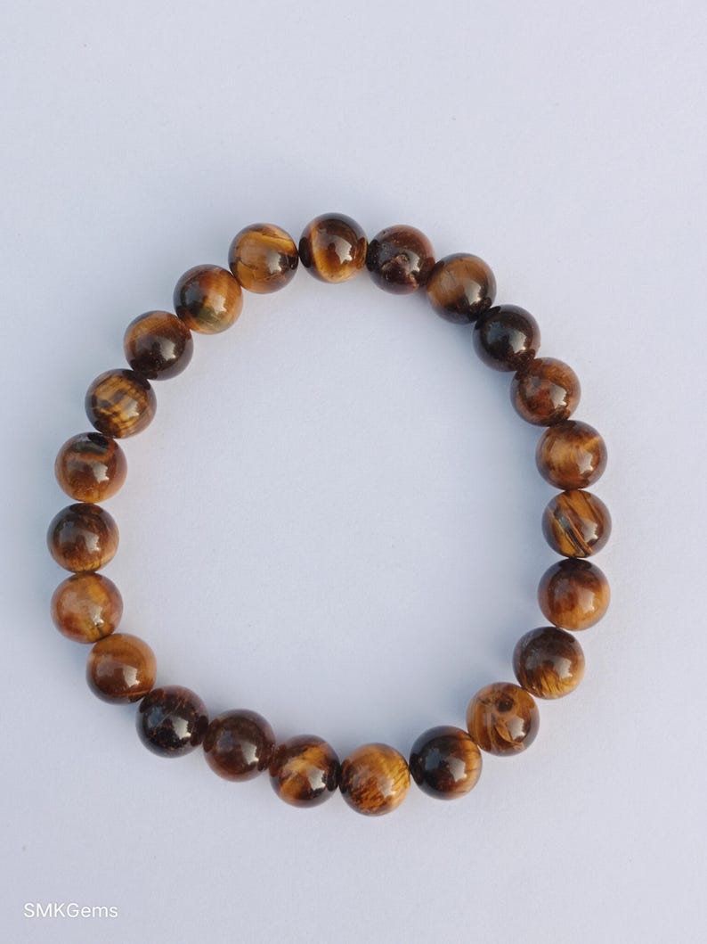 Natural Tiger Eye beaded bracelet for gifting