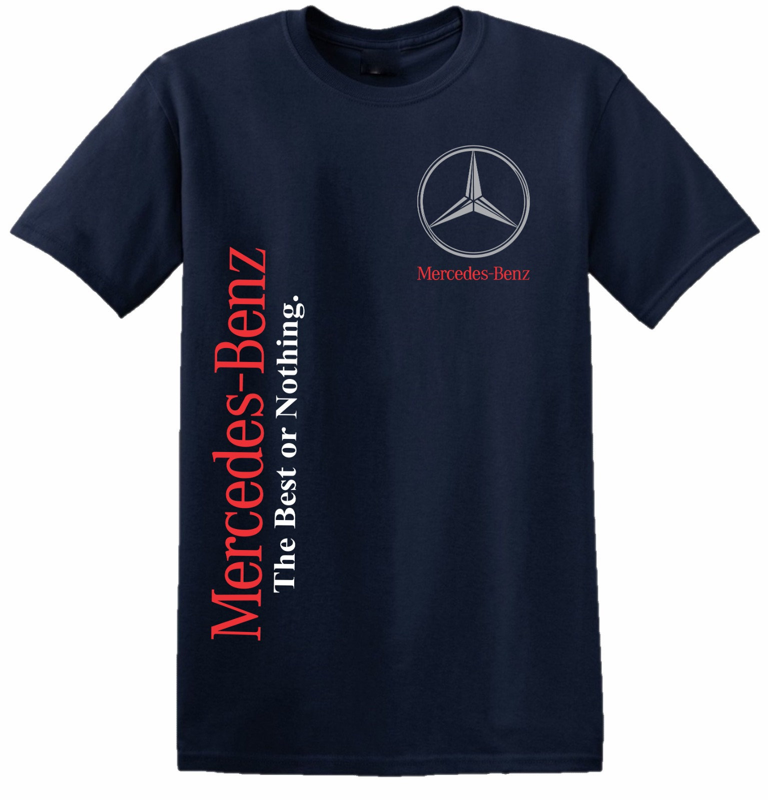 mercedes logo shirt
