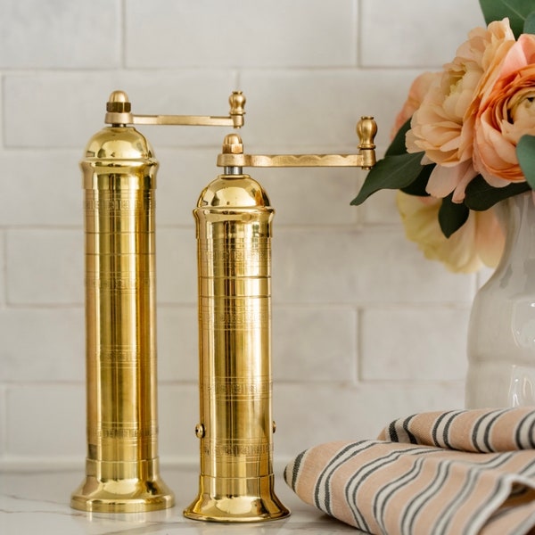 Gold Salt and Pepper Etsy