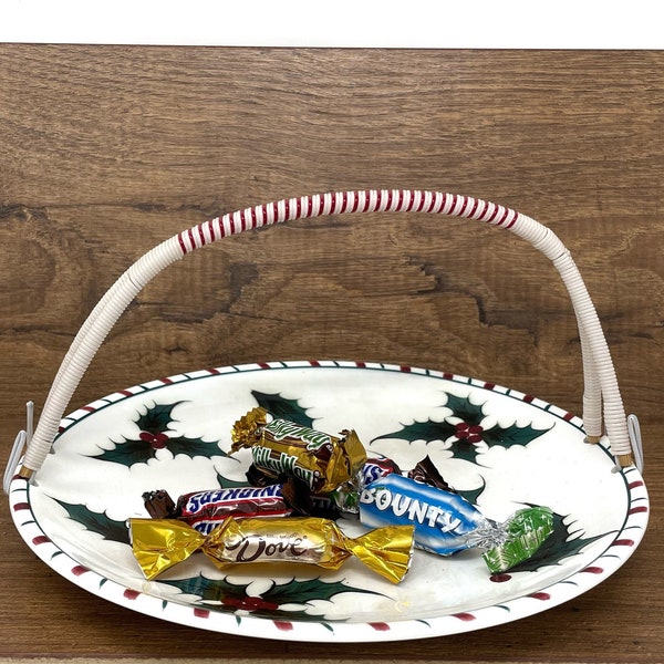 Candy Cane Plates Etsy