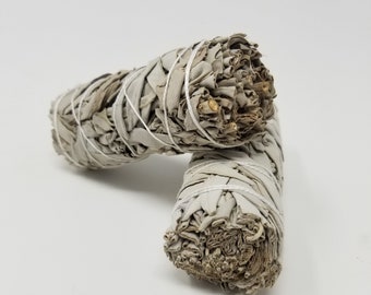 Sage Smudge Sticks | White Sage | Affirmations | Spiritual Practice | Purification | Cleaning and Cleansing | Smudging | Emotional Health