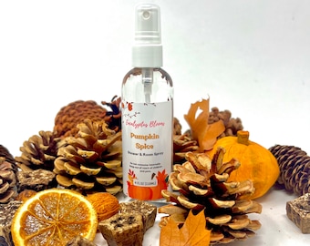 Pumpkin Spice Shower & Room Spray: Fall Home Fragrance (4 oz)