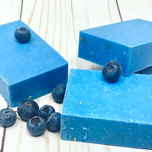 Blueberry Delight Bar Soap | Bath Bar Soaps | bathroom body soap | natural bar soap | handsoap | bulk soap