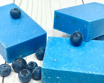 Blueberry Delight Bar Soap | Bath Bar Soaps | bathroom body soap | natural bar soap | handsoap | bulk soap
