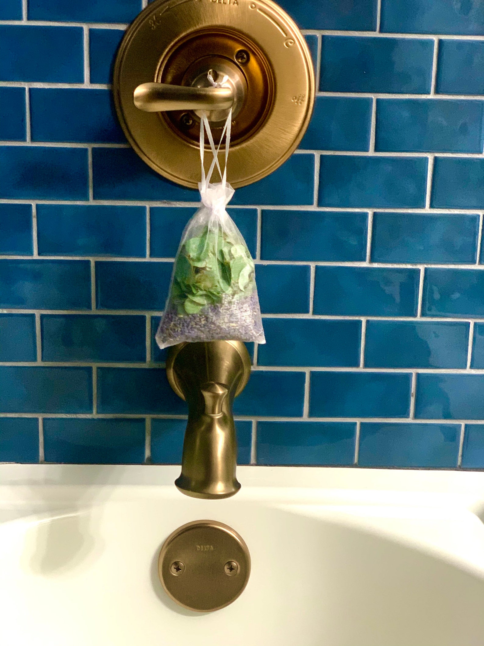 Eucalyptus & Lavender Shower Bath Pouches Aromatherapy Etsy Canada