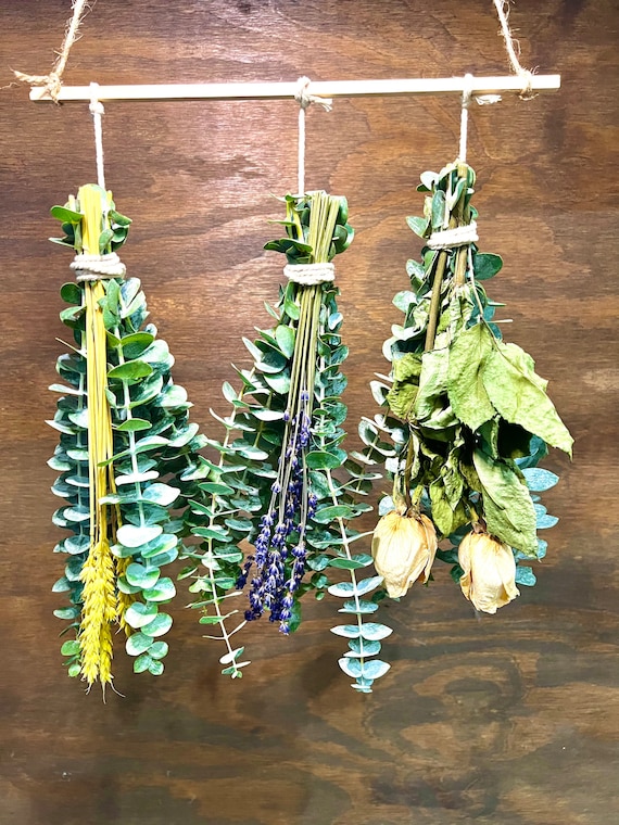 Mixed Sage Hanging Greenery