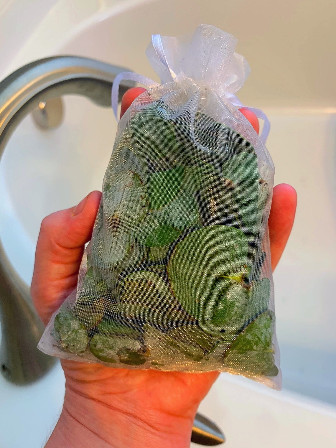 Eucalyptus & Lavender Shower Bath Pouches Aromatherapy Etsy