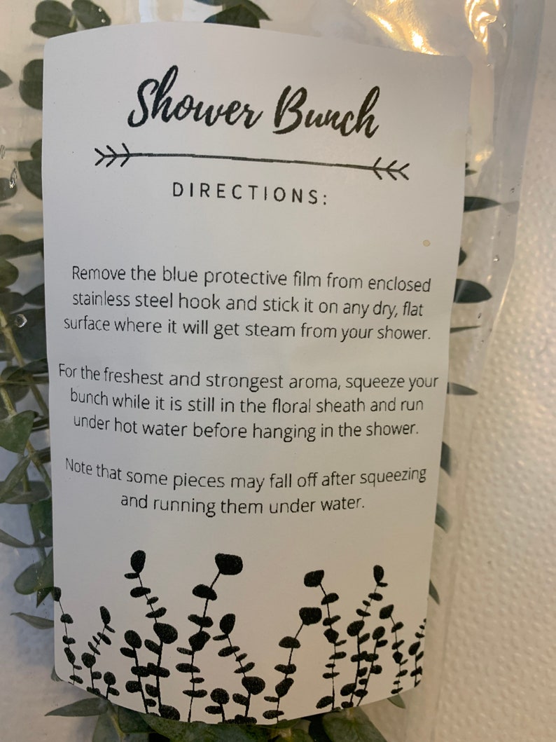 Fresh Eucalyptus Shower Bundle Indoor Shower Plants Fresh Etsy