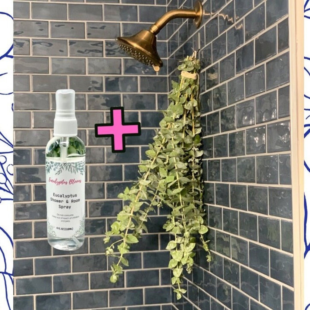 Fresh Eucalyptus Shower Bundle With Eucalyptus Shower Spray, Eucalyptus