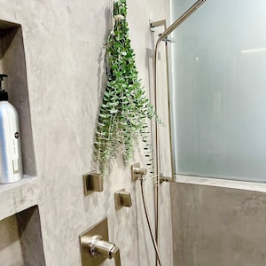 Large Eucalyptus Shower Bundle, Hanging Bathroom Plant Bunch, Fresh ...