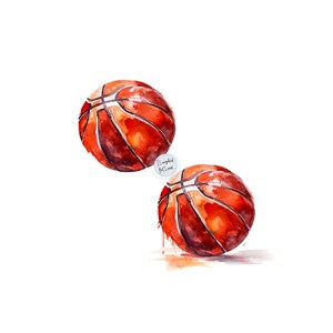 Basketball PNG | Watercolor Basketball PNG | Basketball Team PNG | Basketball Season Png | Sports Png | Fall Sports Png