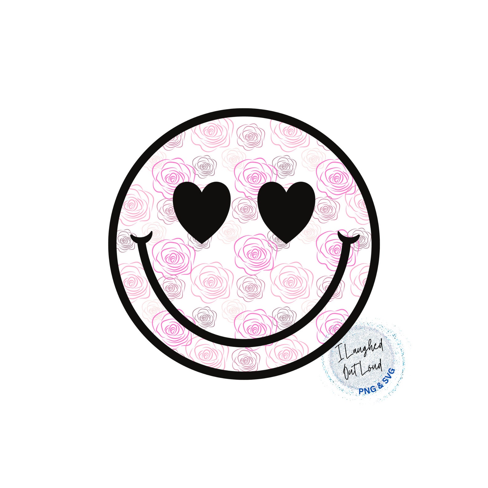 Smiley Face SVG, Smiley Face Png, 3 PNG & SVG Files, Smile Face With ...
