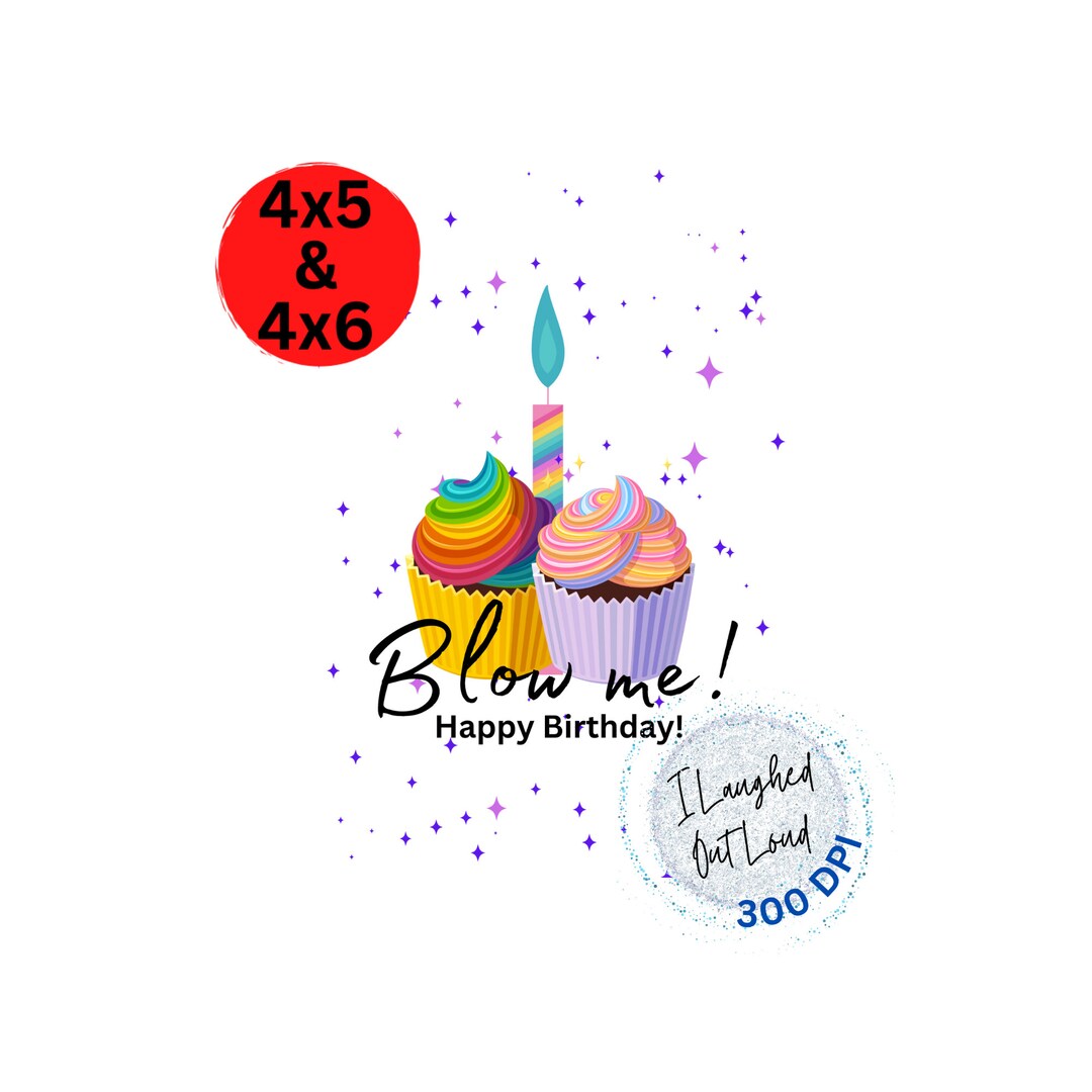 Blow Me PNG | Blow Me Rainbow PNG | Adult Birthday Money Card PNG ...