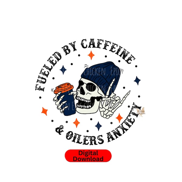 Oilers Hockey PNG | Edmonton Hockey PNG | Hockey PNG | Hockey Season Png | Fall Sports Png | Hockey Fan Png | Hockey Skeleton Png